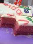 tarta pastel fondant sugarpaste barcelona pink cake 