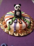 tarta oso panda pastel barcelona fondant sugarpaste